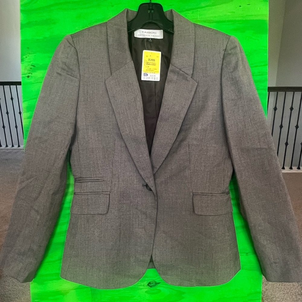 Tahari Gray Women's Blazer